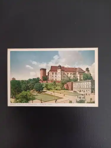 Krakau, Burg von der Südwestseite 402910 gr A