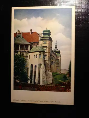 Krakau, Schloß Turm, Kurza Stopka 402925 gr