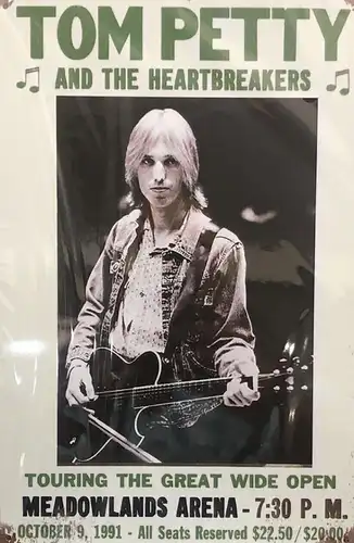 Nostalgie Vintage Retro Blechschild "TOM PETTY" 30x20    900210