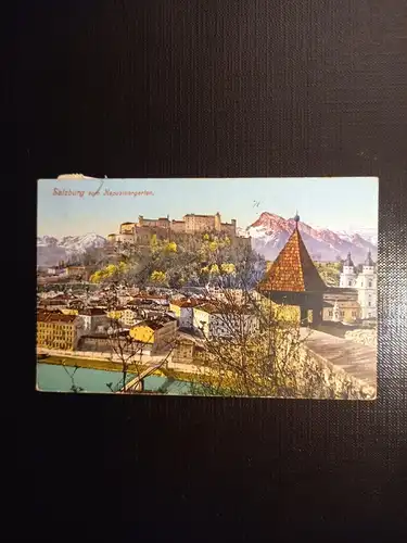 Salzburg, Festung und Untersberg 430084 gr