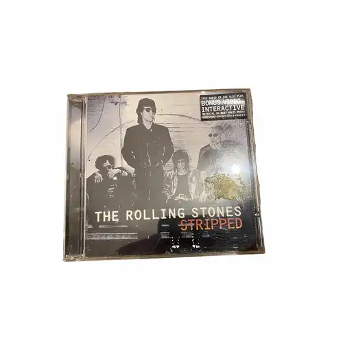 3155 The Rolling Stones STRIPPED HC +Abb Virgin Records