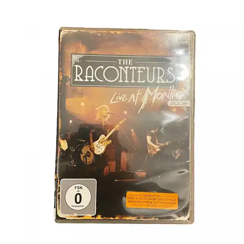 3079 The Raconteurs LIVE AT MONTREUX 2008 HC +Abb Montreux Sounds