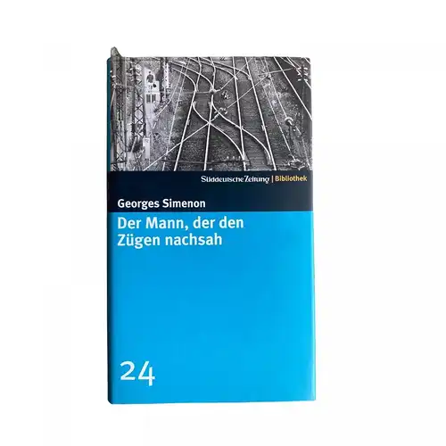 Georges Simenon DER MANN, DER DEN ZÜGEN NACHSAH Roman HC +Abb