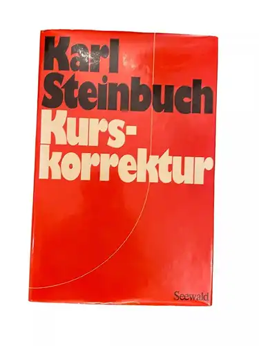 2285 Karl Steinbuch KURSKORREKTUR HC +Abb Seewald Verlag