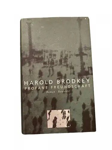 2199 Harold Brodkey PROFANE FREUNDSCHAFT ROMAN HC Rowohlt