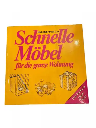 2081 Rick Ball SCHNELLE MÖBEL FÜR DIE GANZE WOHNUNG +Illus