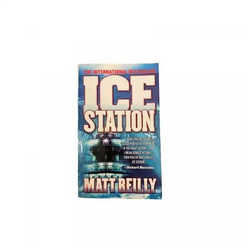 3492 Matt Reilly ICE STATION +Abb ST. Martin's Paperbacks