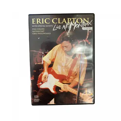 3412 Eric Clapton LIVE AT MONTREUX 1986 HC +Abb Eagle Vision