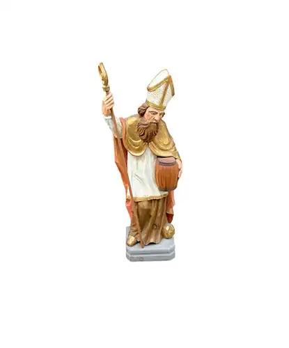 Figur Hl. Rupertus Signatur Winkler  H/B/T 110x36x24cm  A04