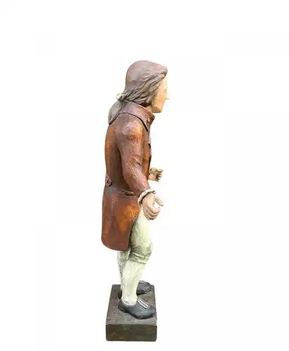 Figur Wolfgang Amadeus Mozart Signatur Winkler  H/B/T 100x38x20cm  A03