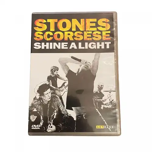 3856 Martin Scorsese STONES: SHINE A LIGHT (MUSIKFILM) HC +Abb