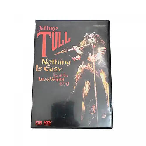 3853 Jethro Tull NOTHING IS EASY: LIVE AT THE ISLE & WIGHT 1970 HC +Abb