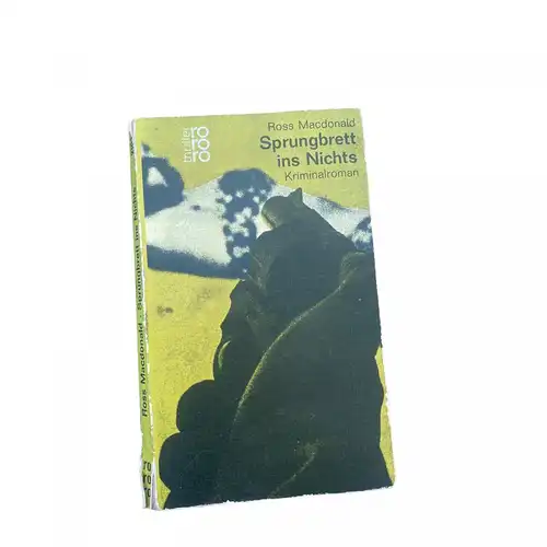 Ross Macdonald SPRUNGBRETT INS NICHTS Rowohlt Taschenbuch +Abb