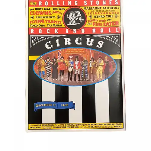1520 Abkco Films ROLLING STONES ROCK AND ROLL CIRCUS DEZ. 1968 HC