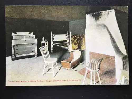 Providence, Rhode Island - Work-room - Betsy Williams Cottage 180190 TH