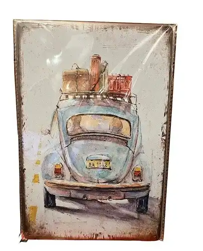 Nostalgie Retro Blechschild "VW Käfer" 30x20 000AJ