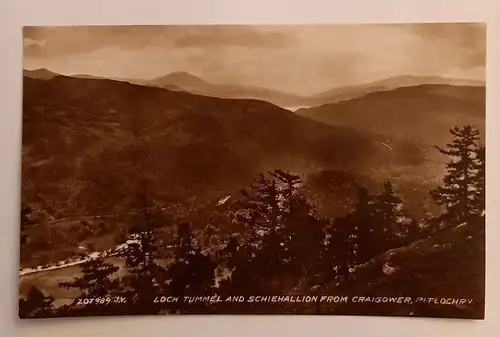 Loch Tummel and Schiehallion from Craigower, Pitlochry 500119A gr D