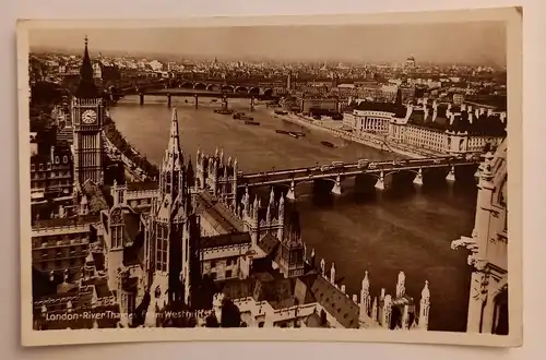 London River Thames Brücke  England 500128A gr D