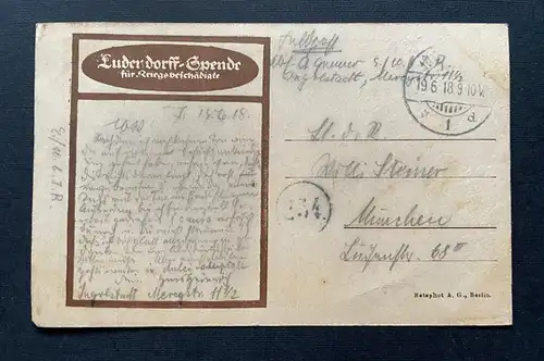 Erich Ludendorff General Porträt Uniform Orden Spende Militär Krieg 400420 SH1
