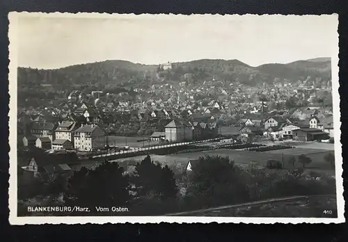 Blankenburg - Harz - Vom Osten - Blick auf Ort - Deutschland 400318 TH F