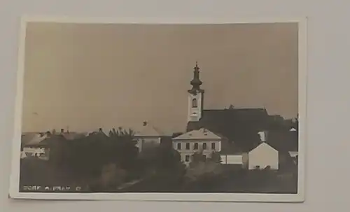 Oberösterreich Innviertel Dorf Pram Kirche Himmel Antenne 600695A B