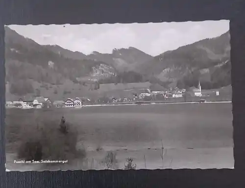 Salzburg Fuschl am See Salzkammergut 600725A gr