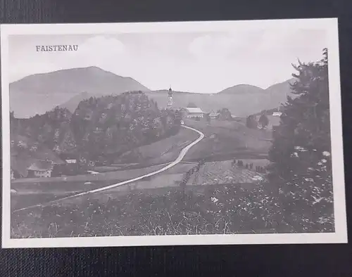 Salzburg Faistenau Kirche und Landschaft 600726A gr