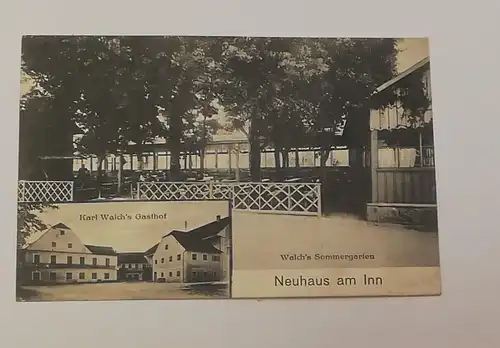 Oberösterreich Neuhaus Inn Hausruck Walchs Sommergarten Gasthof 600679A tl