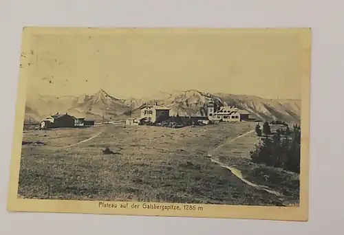 Salzburg Gaisberg Spitze Plateau Gebirge Berge Landschaft 600295A tl