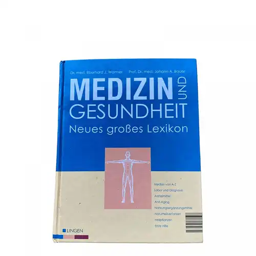 Eberhard J. / Bauer Wormer MEDIZIN UND GESUNDHEIT. NEUES GROSSES LEXIKON HC +Abb