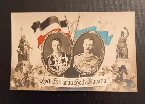 Hoch Germania Hoch Bavaria Kronprinz Rupprecht Kronpirnz Wilhelm Ga