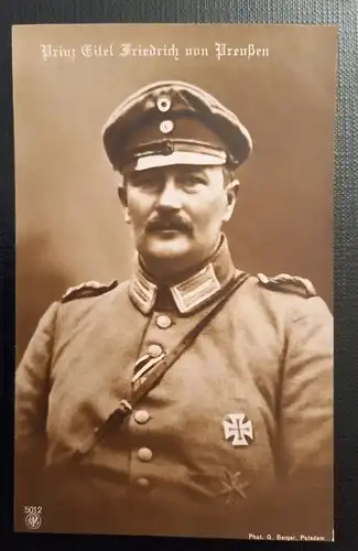 Prinz Eitel Friedrich von Preußen Abzeichen Orden Gad 50122 SH1
