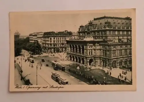 Wien Opernring mit Staatsoper 600629A gr D