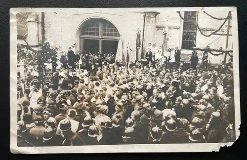 Umzug Parade Soldat Militär Atelier Schwinghammer Kirchdorf Österreich 600123A D