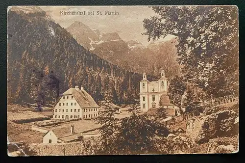 Kirchental St. Martin Wallfahrtskirche Berg Lofer Salzburg Österreich 600156A D