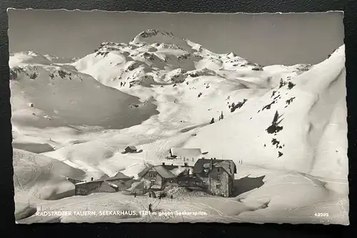 Radstädter Tauern Seekarhaus Berg Gebirge Schnee Salzburg Österreich 600153A D