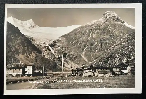 Gschlöss Tal Grossvenediger Gebirge Berg Osttirol Tirol Österreich 600154A TH D