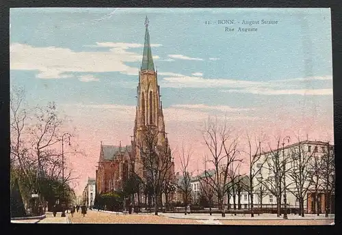 Bonn Auguststraße Kirche Stadt Gebäude NordrheinWestfalen Deutschland 600186A D