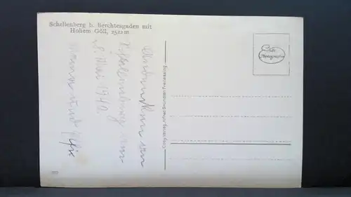 Schellenberg und Hoher Göll JW 650263 C