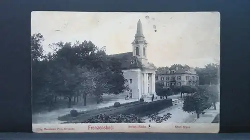 Franzensbad Katholische Kirche Hotel Kreuz JW 650407 C