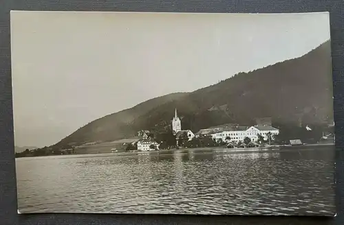 Ossiach Ort Kirche See Berg Feldkirchen Kärnten Österreich 402383 TH