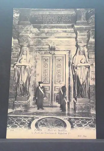 La Porte du Tombeau de Napoleon 1er Paris Hotel des Invalides JW 650479 C