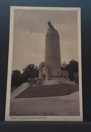 Kulm Erinnerungsdenkmal 1813-1913 JW 500190 C