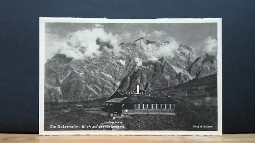 Gotzenalm Blick auf den Watzmann JW 8032 C