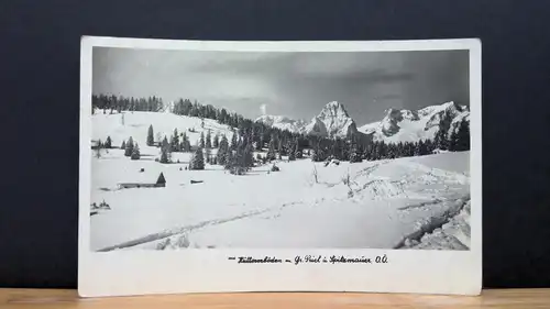 Huttererbödenhütte am Großen Priel Spitzmauer Oberösterreich JW 650343 C