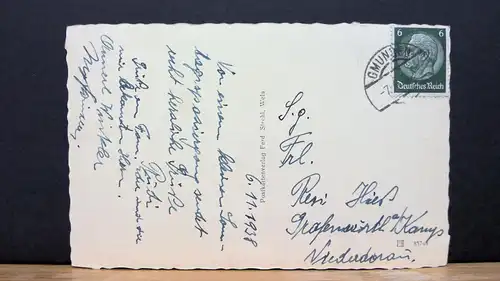 unbekannter See Postkartenverlag Ferd. Strehl Wels JW 650192 C