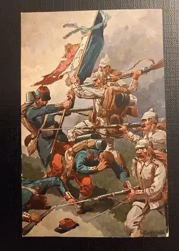 Eroberung Einer Französischen Fahne Ga 00319 E