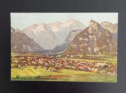 Panorama Von Oberammergau 410417 Ga B