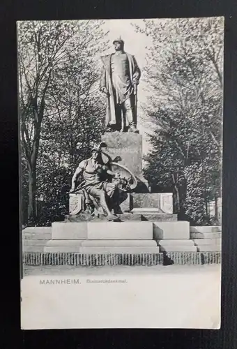 Mannheim Bismarckdenkmal 6734 Ga E