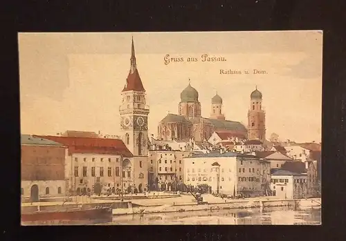Passau Rathaus U.Dom 0144 Ga E